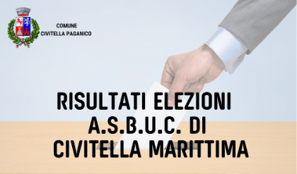 Risultati elezioni A.S.B.U.C. di Civitella Marittima