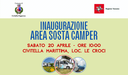 Area Sosta Camper: inaugurazione