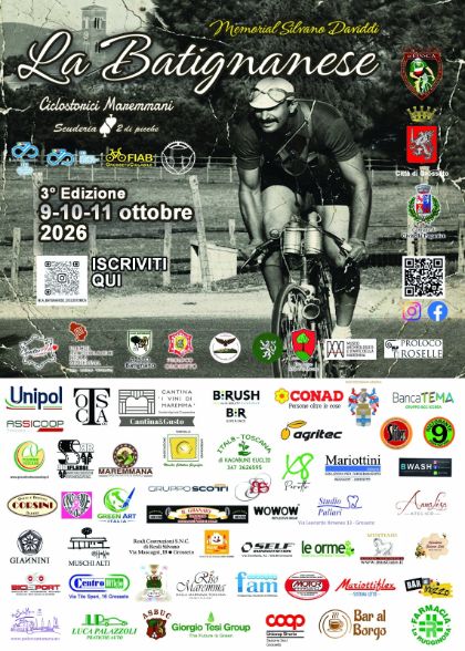 La Batignanese Ciclostorica 2026 - Memorial Silvano Daviddi