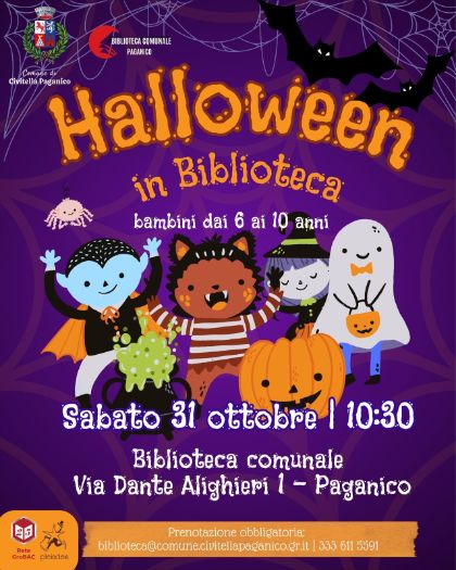 Halloween in Biblioteca