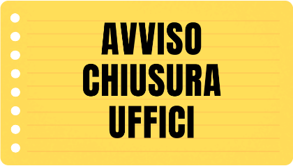 Chiusura Uffici Polizia Locale