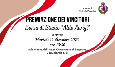 premiazione borsa di studio premiazione borsa di studio