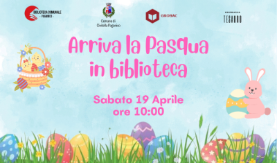 Arriva la Pasqua in Biblioteca - banner 
