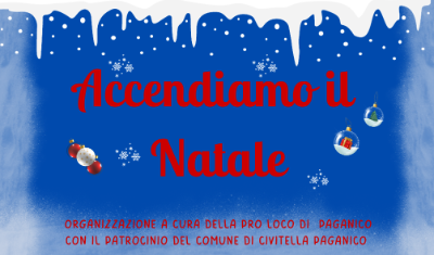 Accendiamo il Natale - banner Accendiamo il Natale - banner
