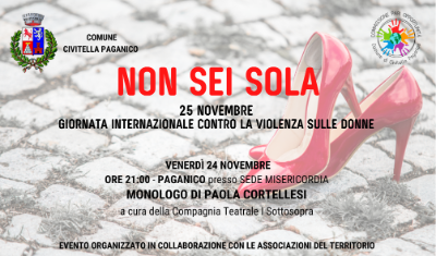 Non sei sola -24/11 Paganico Non sei sola -24/11 Paganico