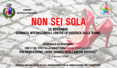 Non sei sola -26/11 Civitella Non sei sola -26/11 Civitella
