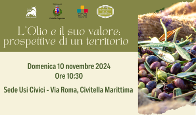 l'olio e il suo valore prospettive di un territorio - banner 