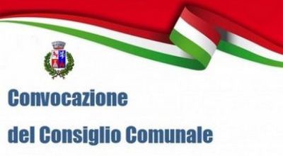 ConvocazioneConsiglio Comunale ConvocazioneConsiglio Comunale