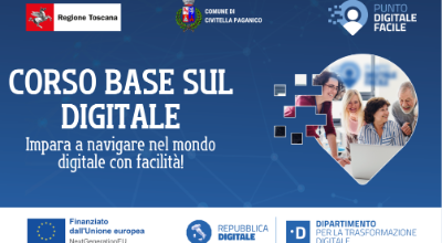 Banner Corso Base sul Digitale: Impara a navigare nel mondo digitale con facilità