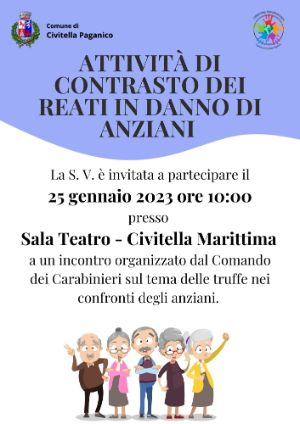 Attività di contrasto dei reati in danno di anziani Attività di contrasto dei reati in danno di anziani