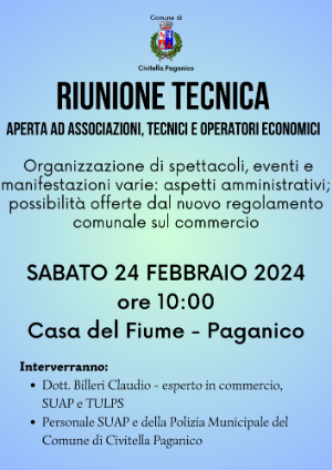 locandine eventi comune