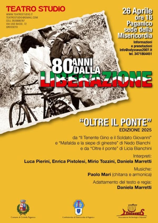 Oltre il Ponte - 80 Anni dalla Liberazione, locandina